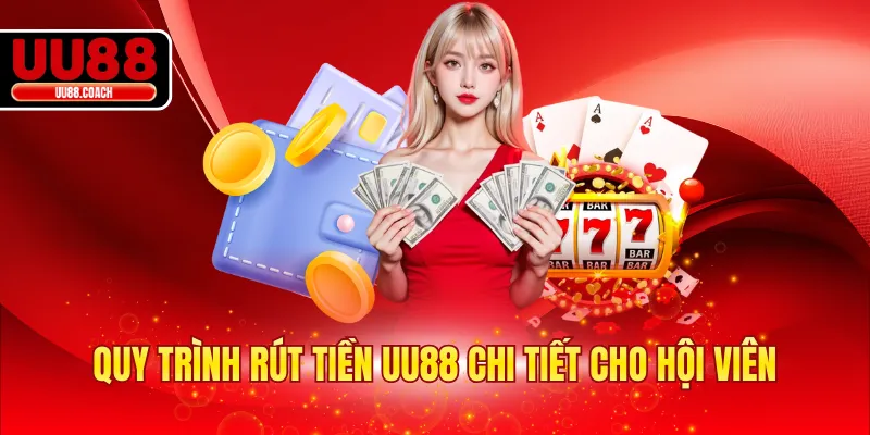 Quy trình rút tiền UU88 chi tiết cho hội viên